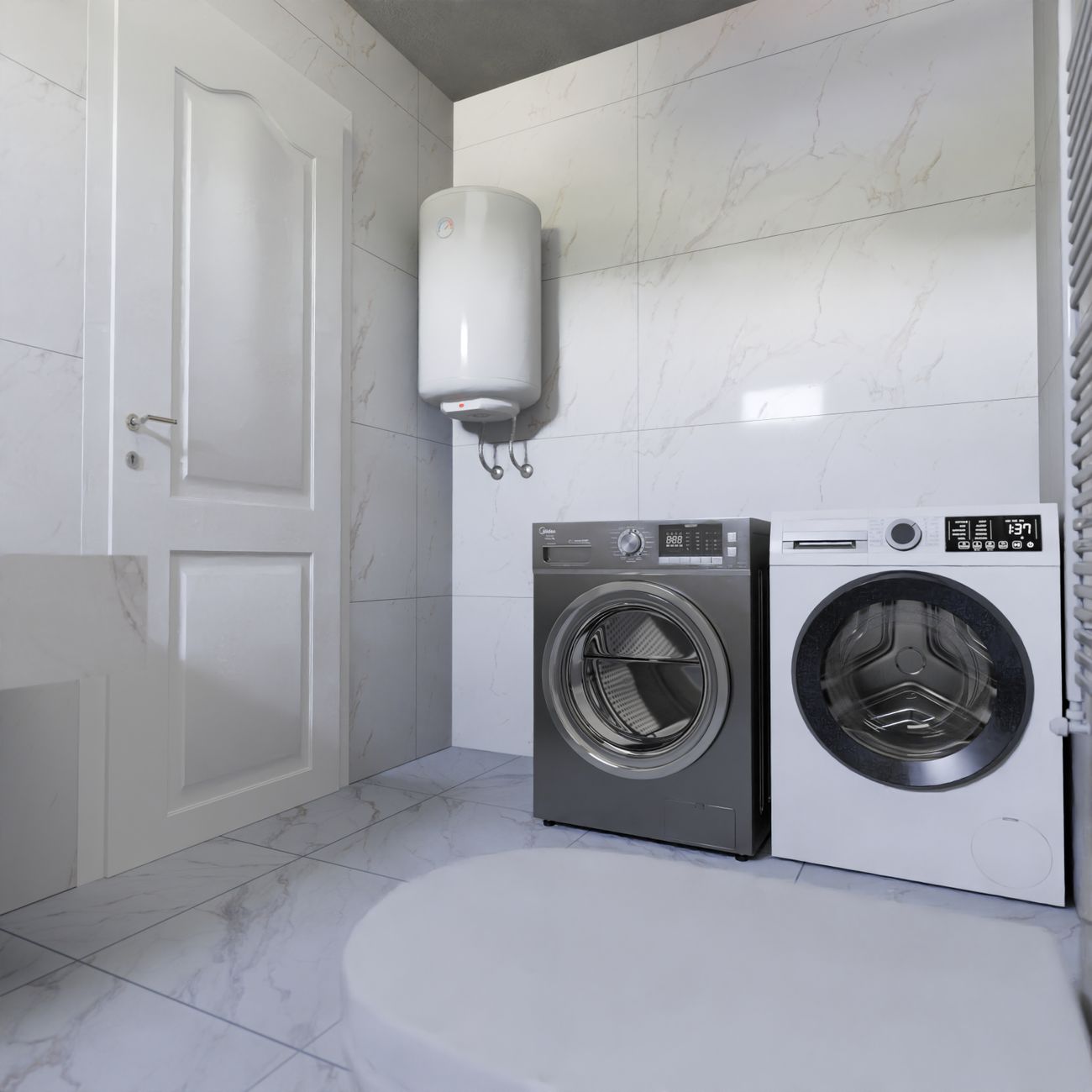 Front Load Washing Machine Model-25ly - Samsung